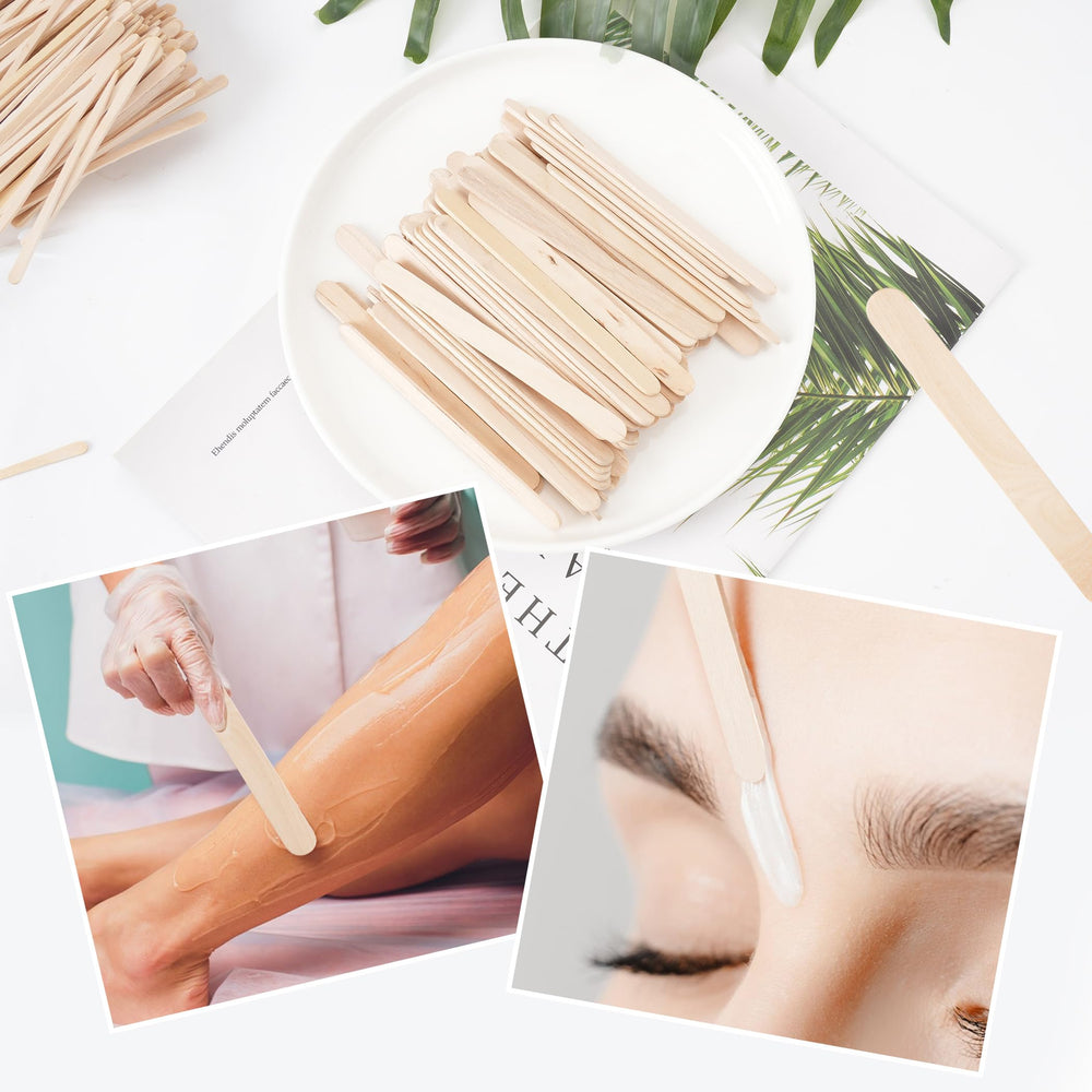 EWVVSS wood spatula sticks for crafting and epoxy mixing.