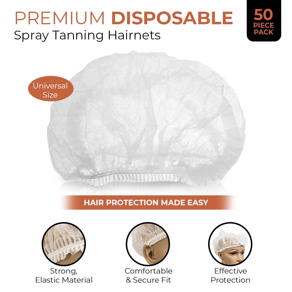 Existing Beauty redes bronce tan cabello: material resistente para uso diario