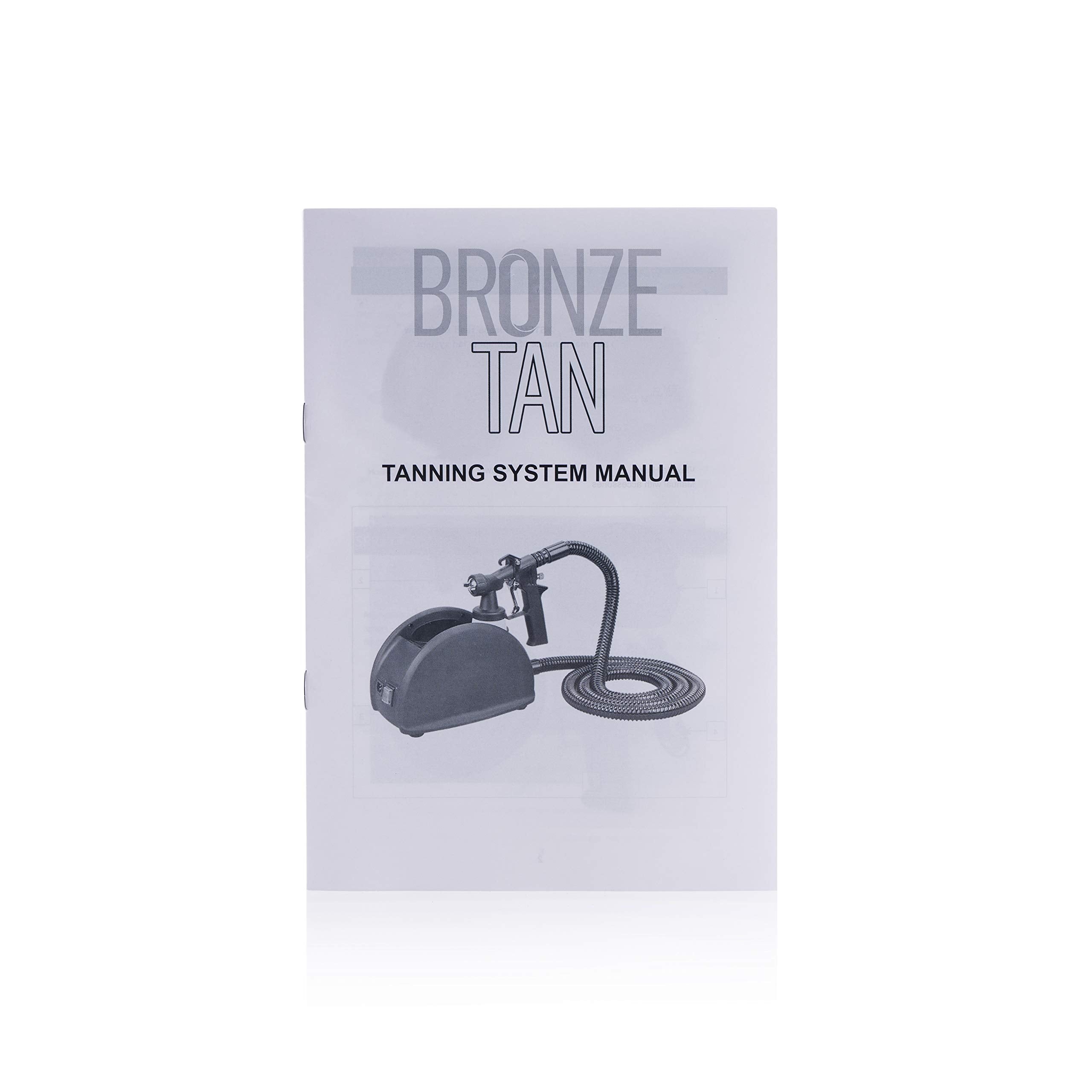 Existing Beauty Bronze Tan kit in a salon setup shows turnkey professional system