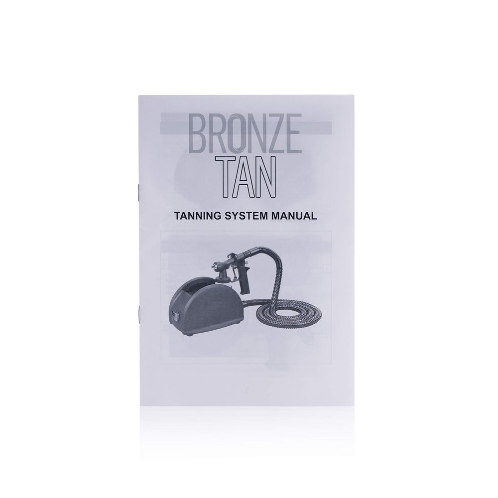 Existing Beauty Bronze Tan kit in a salon setup shows turnkey professional system