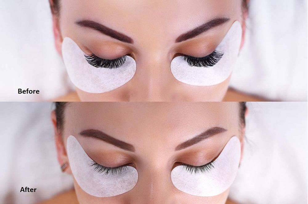 Existing Beauty eyelash remover application above the eyeline for safe professional use