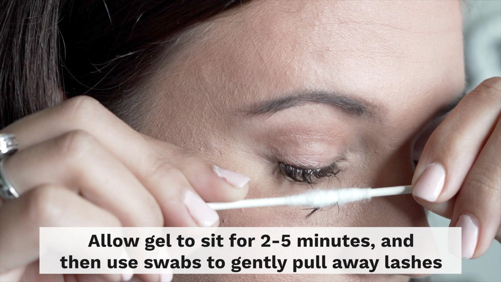 Existing Beauty eyelash remover open area use in a well-ventilated workspace