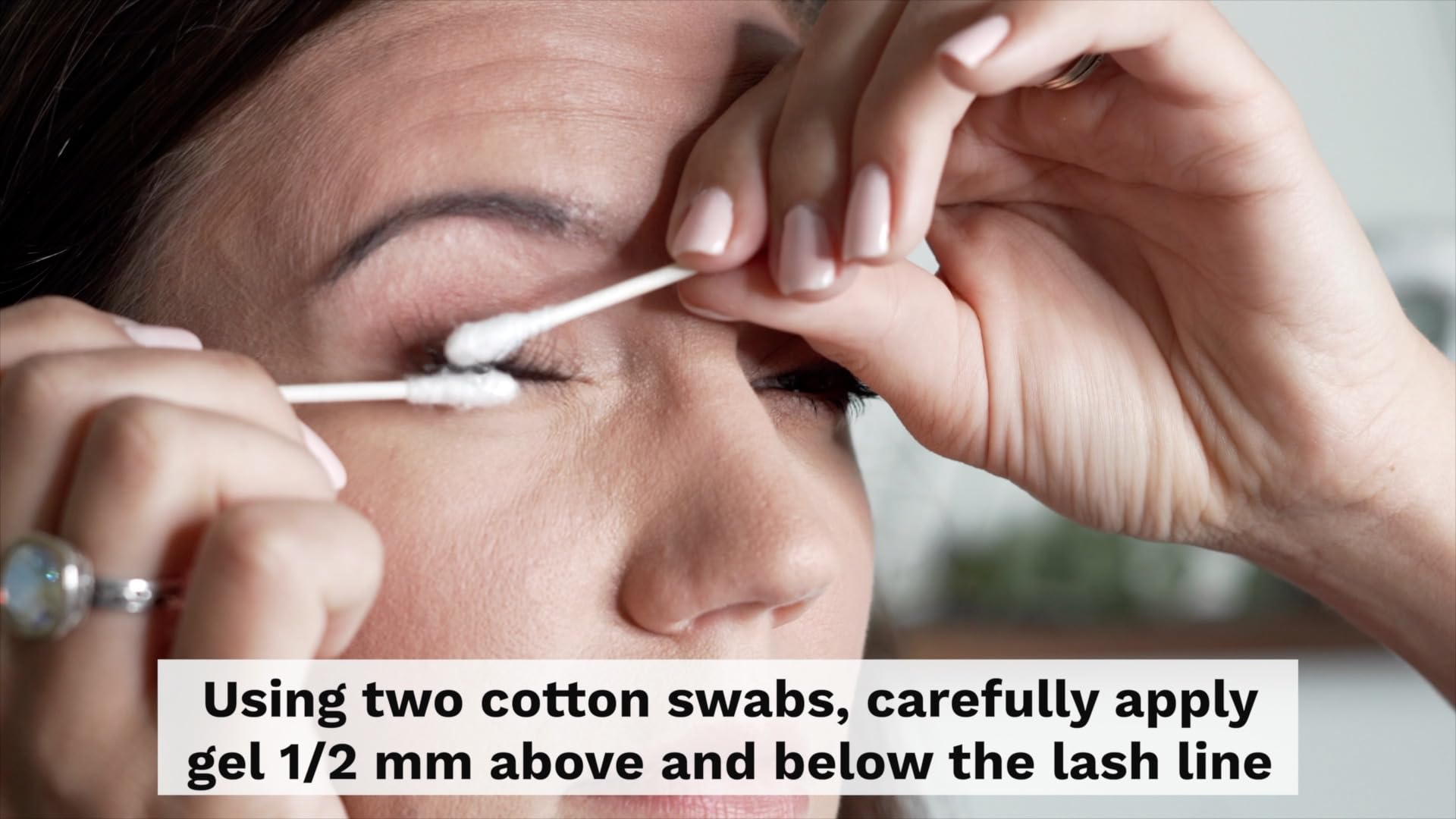 Existing Beauty eyelash remover safe formula minimizes skin contact and irritation risk