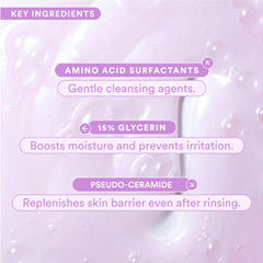 Experiment Plasma Wash retira protección solar y maquillaje suavemente, manteniendo la piel cómoda.