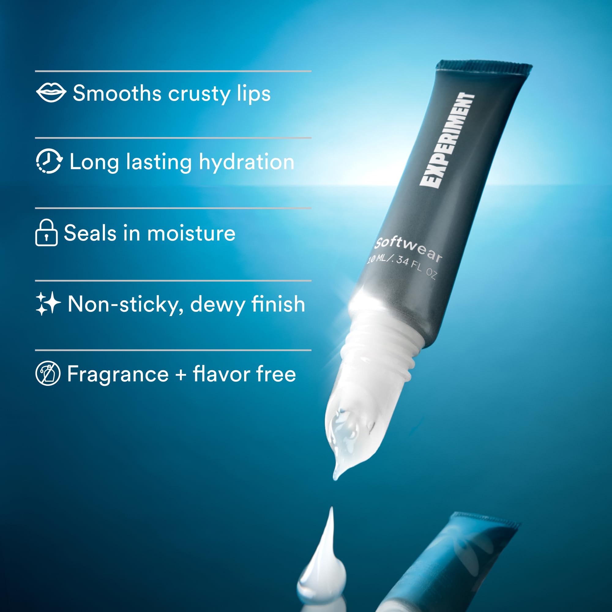 Experiment Softwear fórmula vegana libre de crueldad para labios sanos