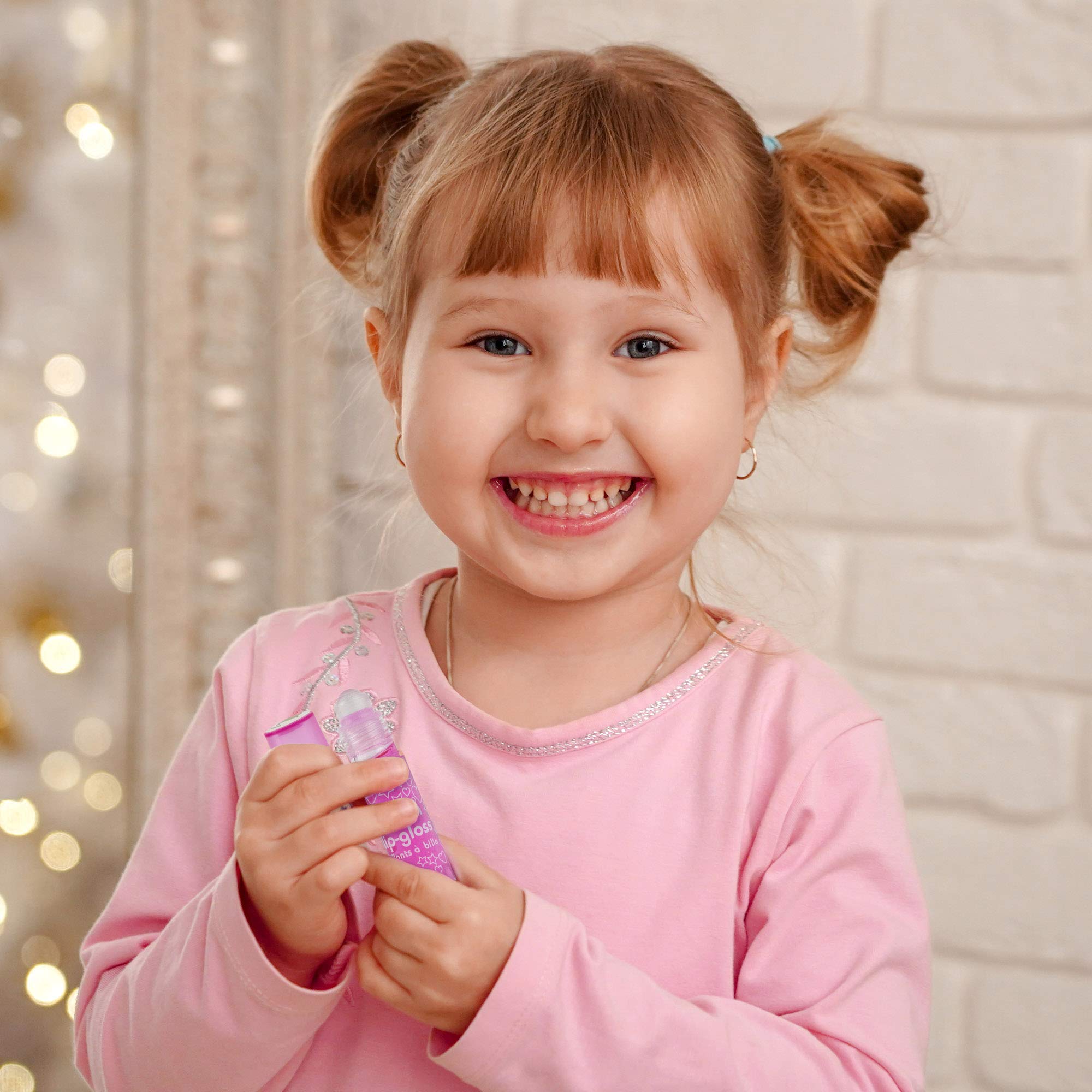 Expressions girl estuche portátil para brillos de labios, fácil de llevar