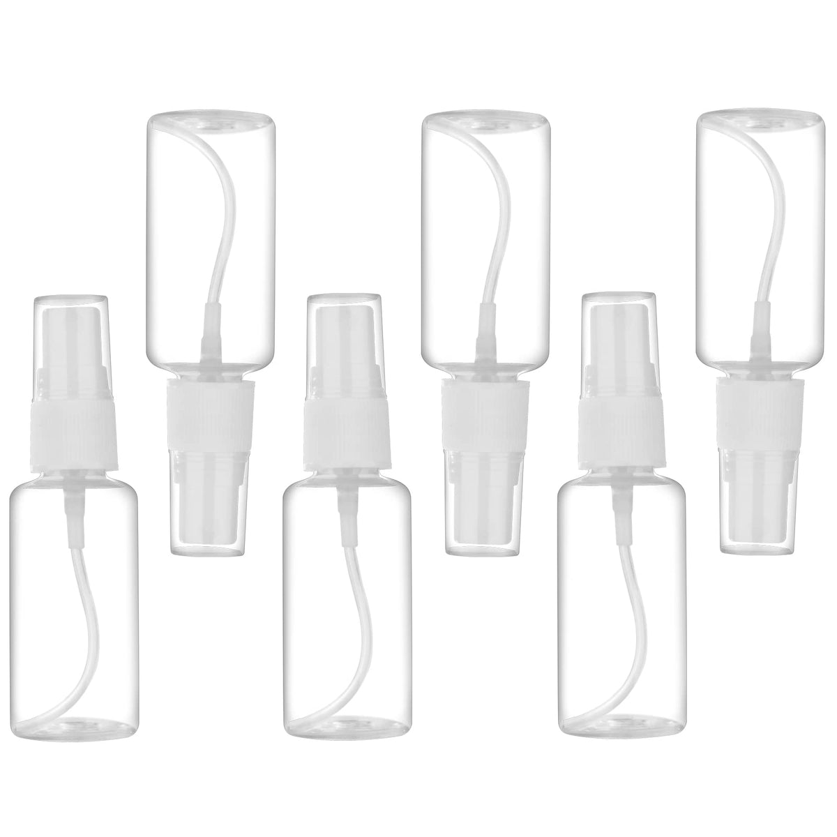 Exptolii 1oz spray bottle with fine mist for travel-friendly use.