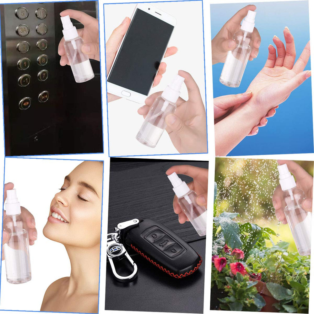 Exptolii multi-use bottles for essential oils, perfumes, or sprays.