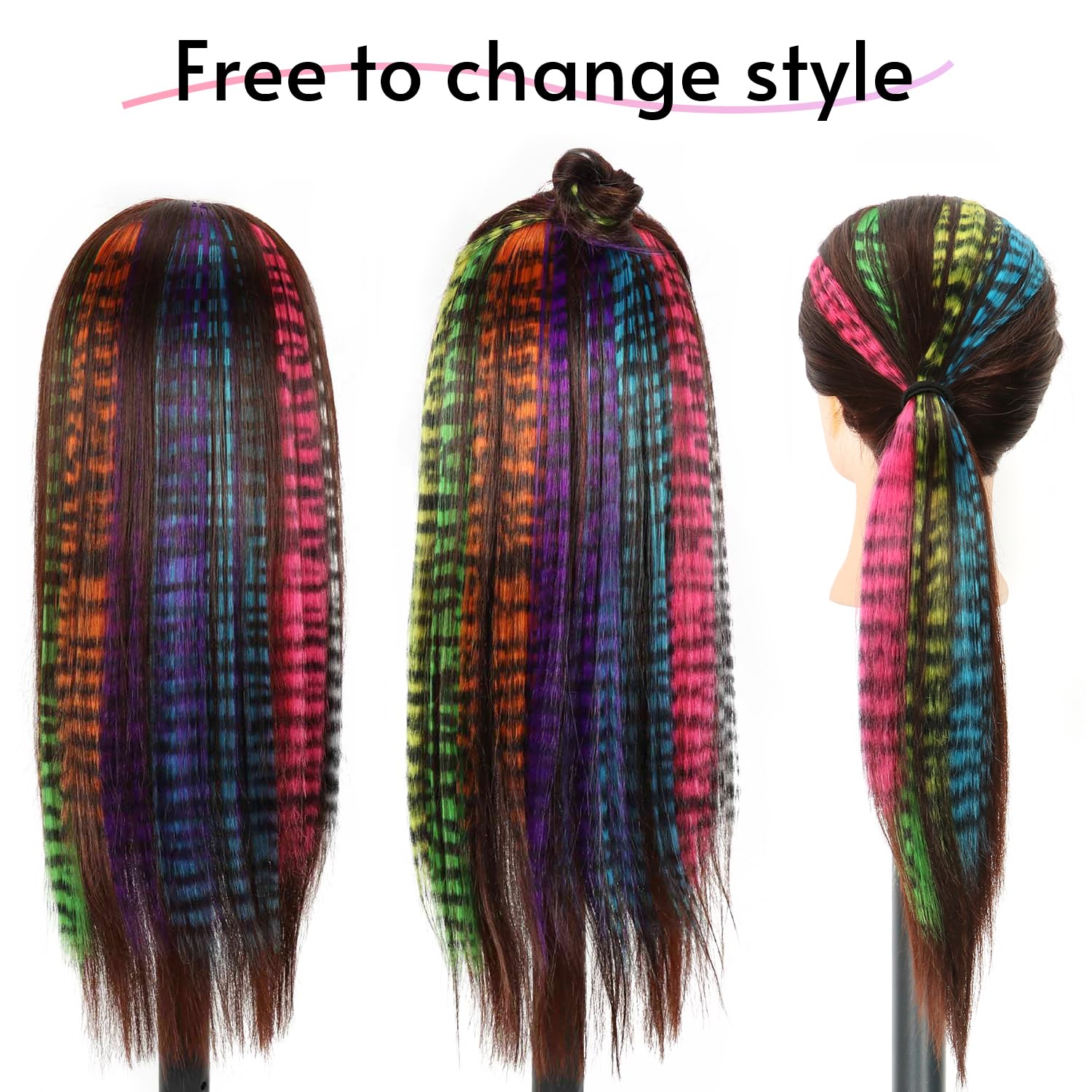 EXTACIO DIY-friendly clip-in extensions for quick changes