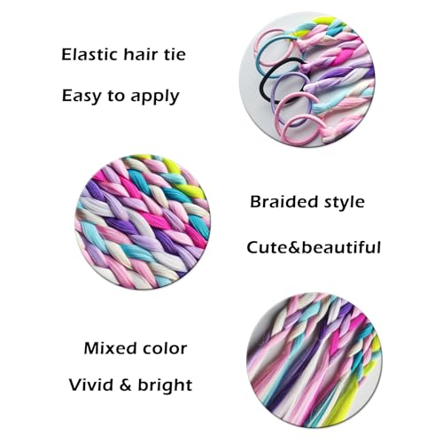 EXTACIO elastic-loop attachment enables quick, secure ponytail color addition