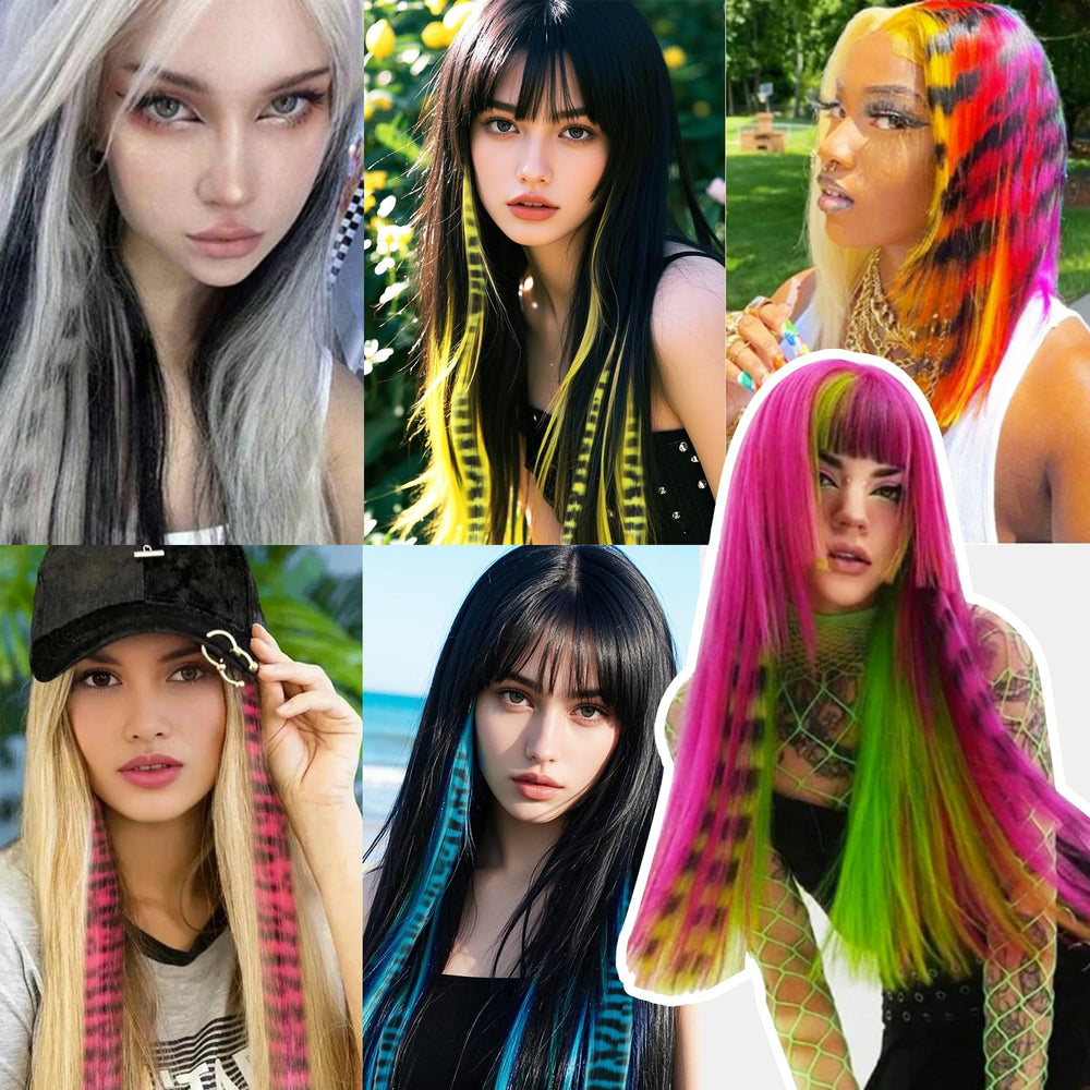 EXTACIO hair extensions suitable for cosplay and festivals