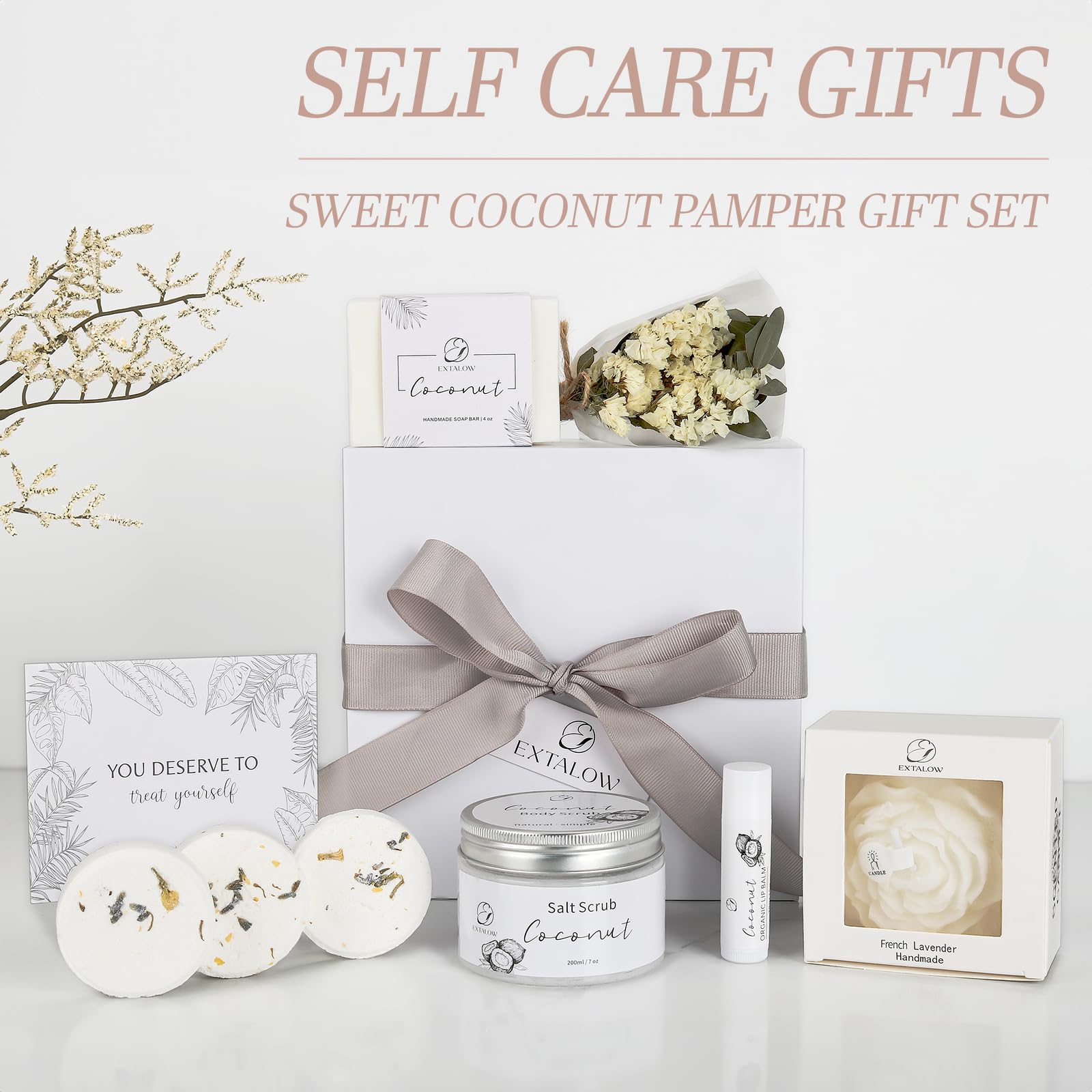 EXTALOW Gift Card lets recipients choose spa favorites.