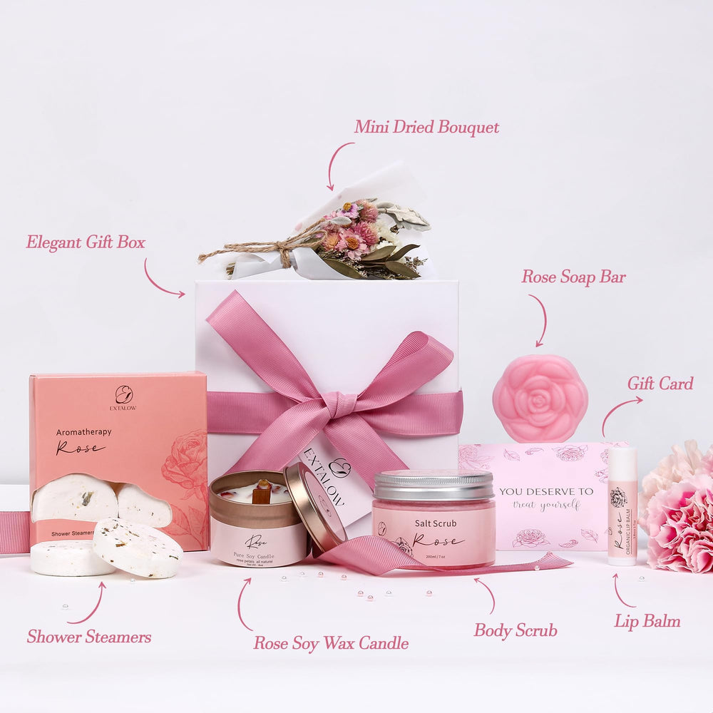 EXTALOW pastillas ducha rosas: transforma la ducha en spa en casa.
