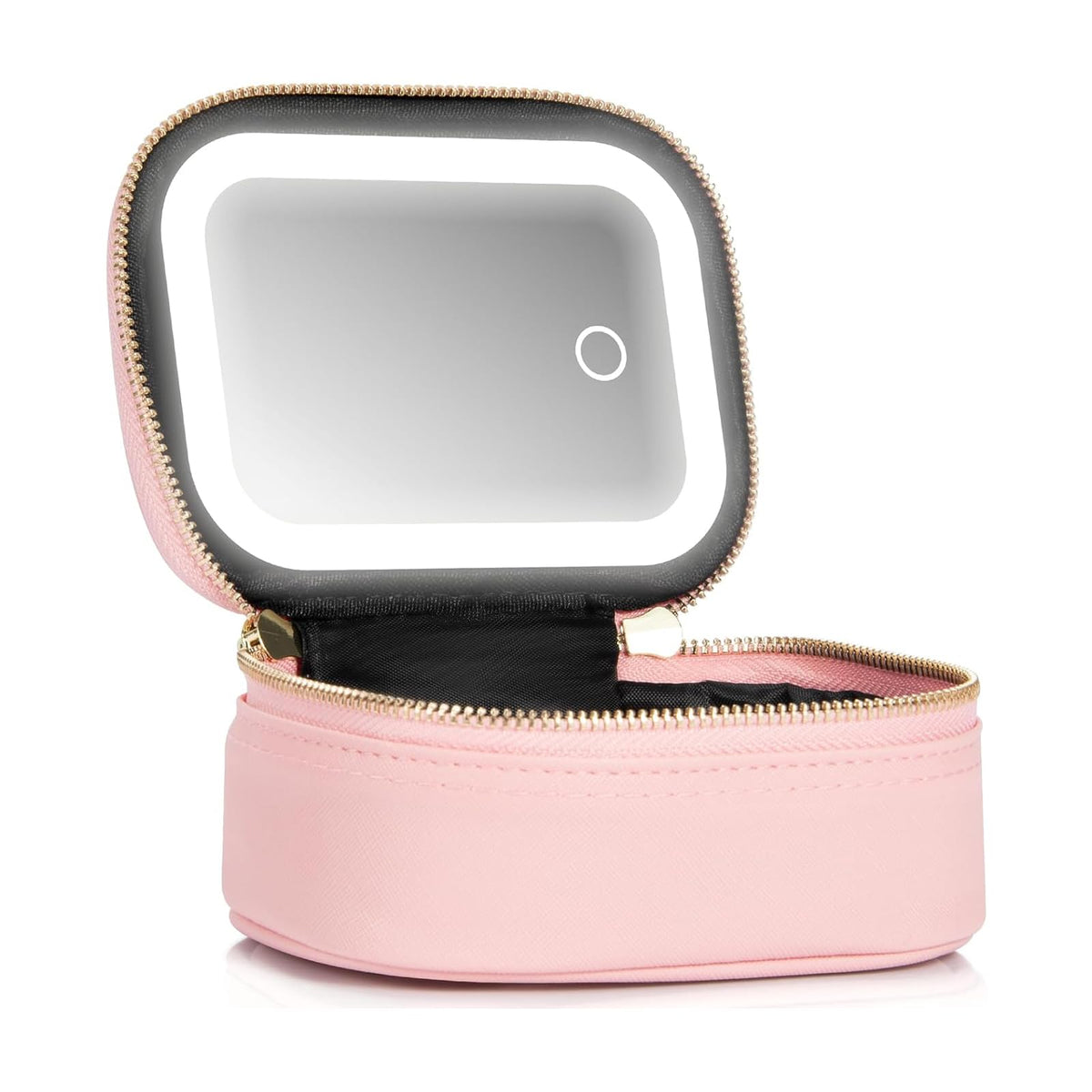 Extrei Gent mini makeup bag with LED mirror for on-the-go touch-ups