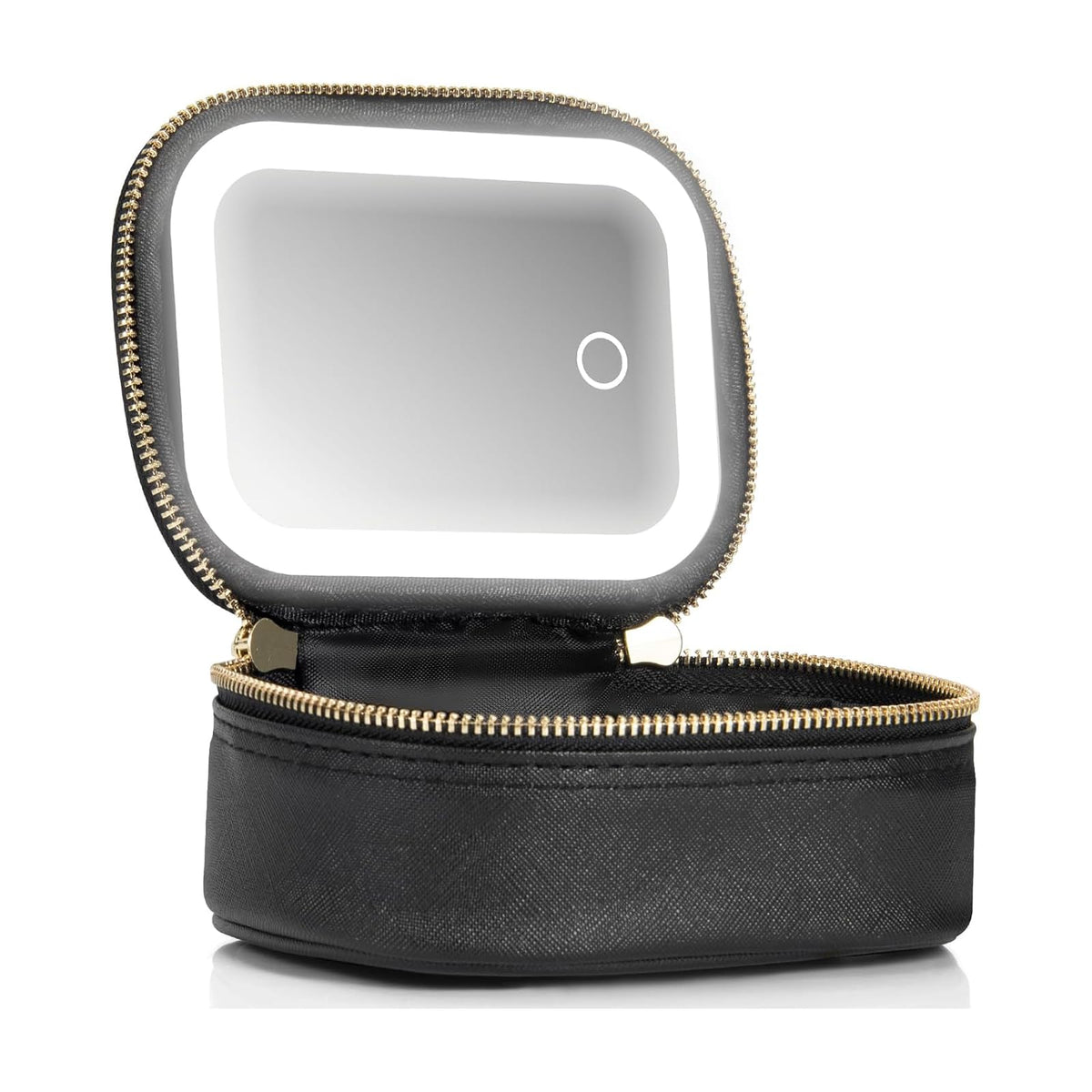 Extrei Gent mini makeup bag with LED mirror for on-the-go touch-ups