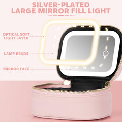 Extrei Gent waterproof PU leather keeps cosmetics protected