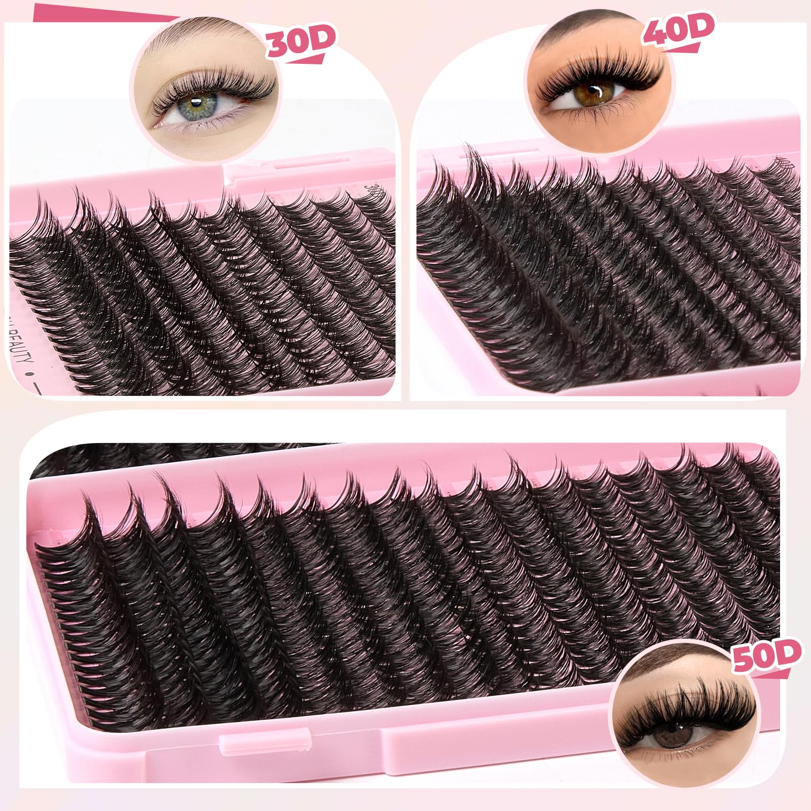 EXXBYE cat-eye and wispy styles for a customizable look with EXXBYE