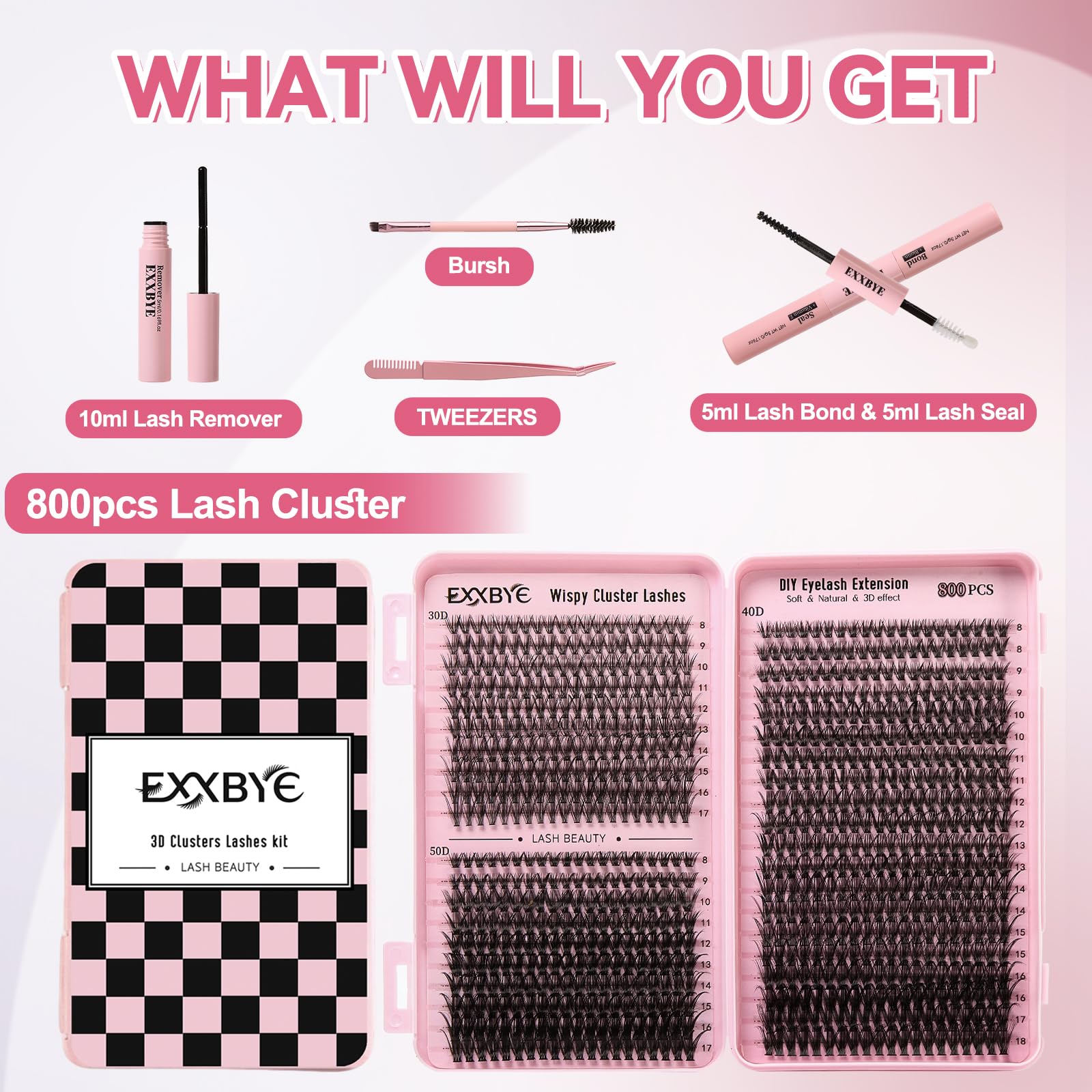 EXXBYE precision tweezers for easy cluster application