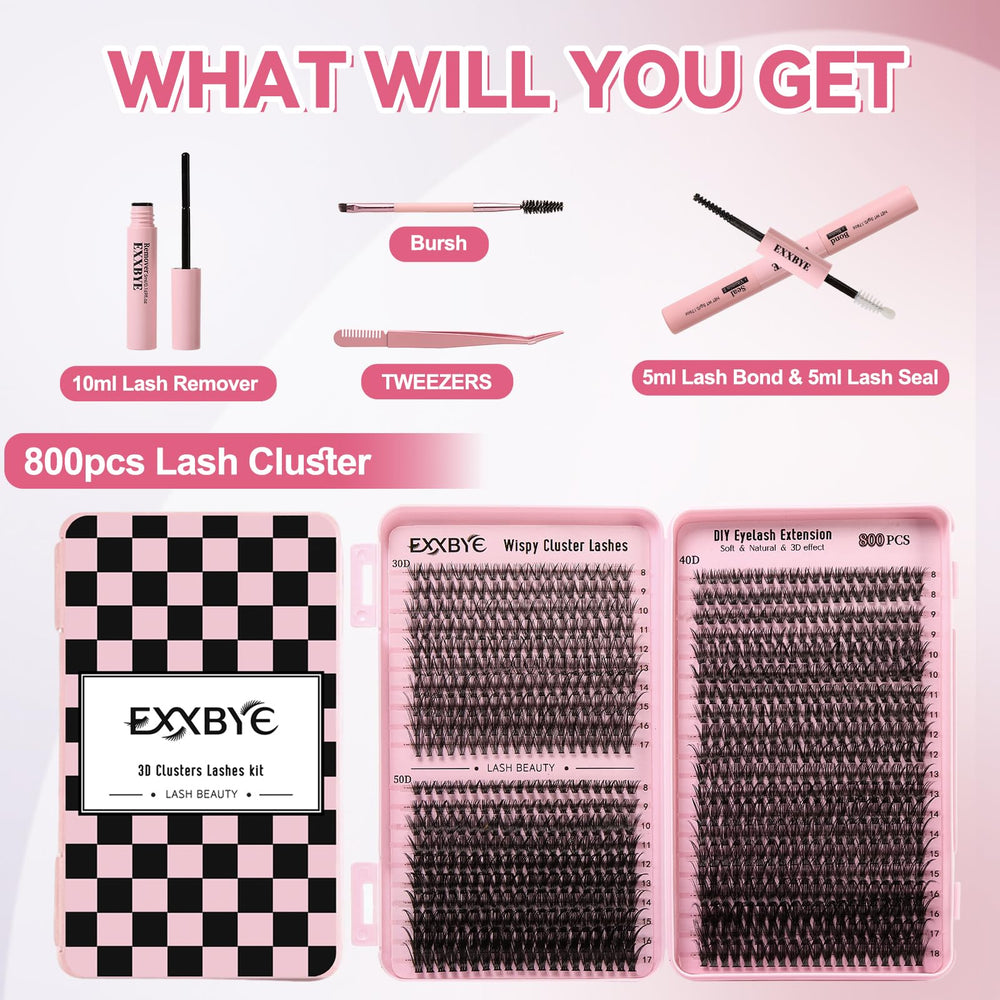 EXXBYE precision tweezers for easy cluster application