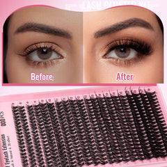 EXXBYE ultra-thin lash band for comfortable everyday wear