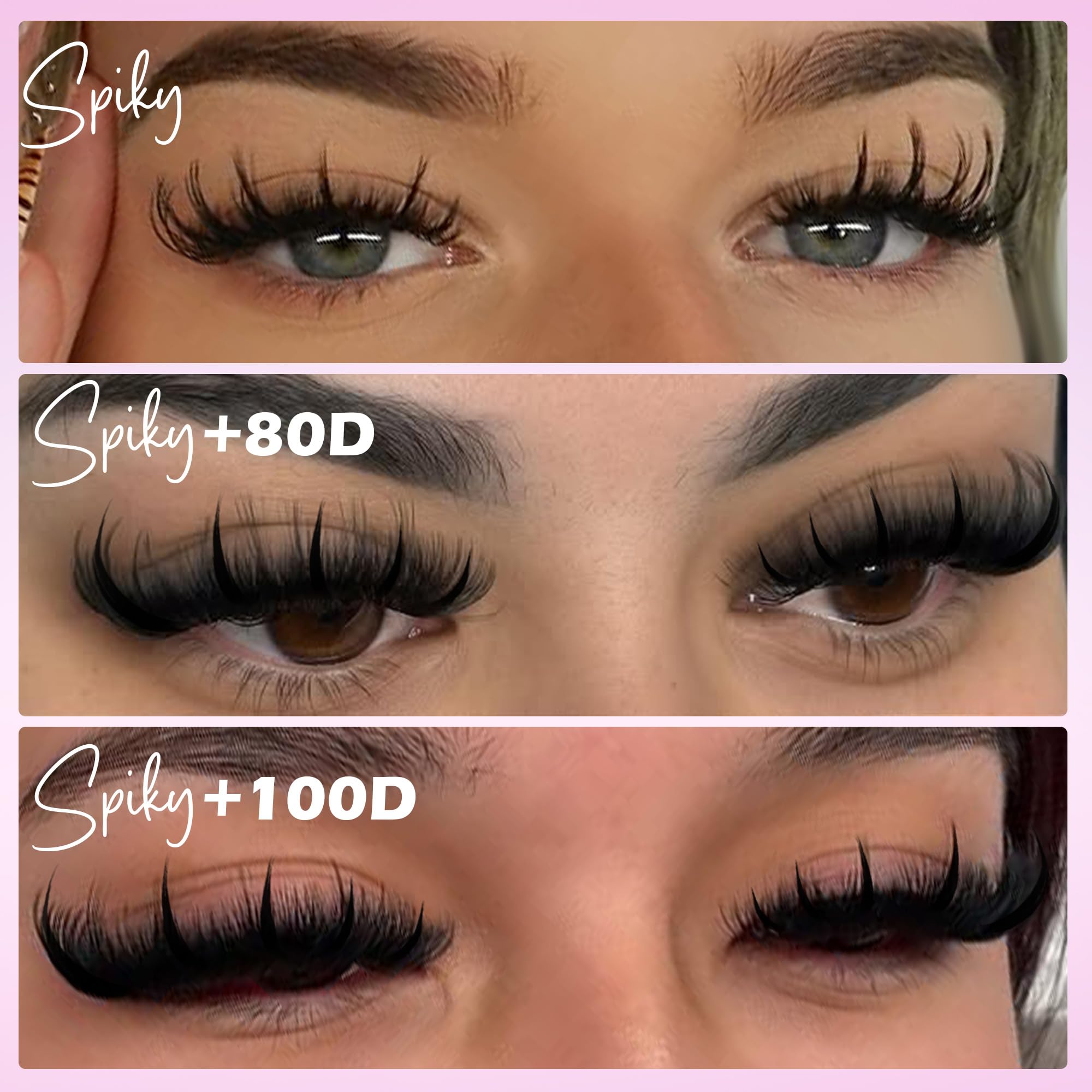 EYDEVRO 300+ lash clusters kit supports endless creative looks.