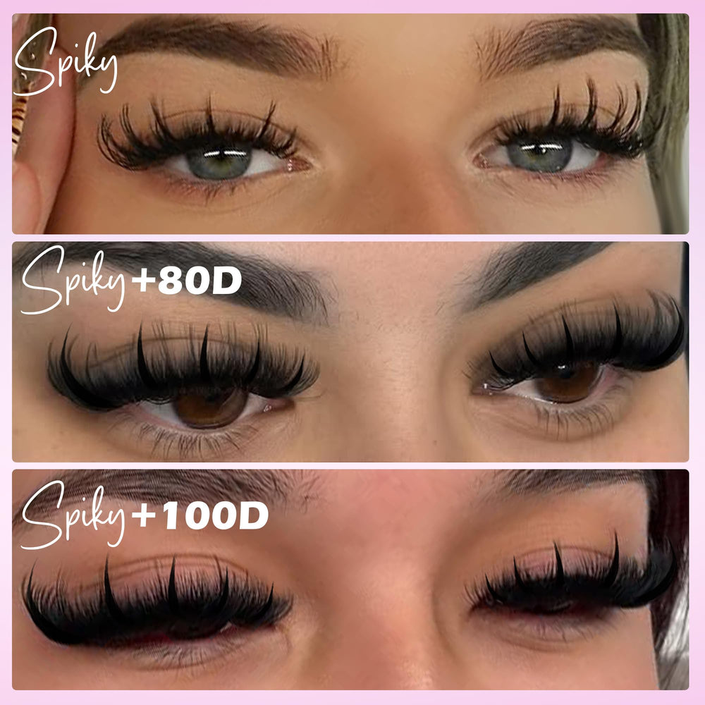 EYDEVRO 300+ lash clusters kit supports endless creative looks.