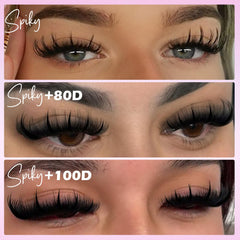 EYDEVRO 300+ lash clusters kit supports endless creative looks.