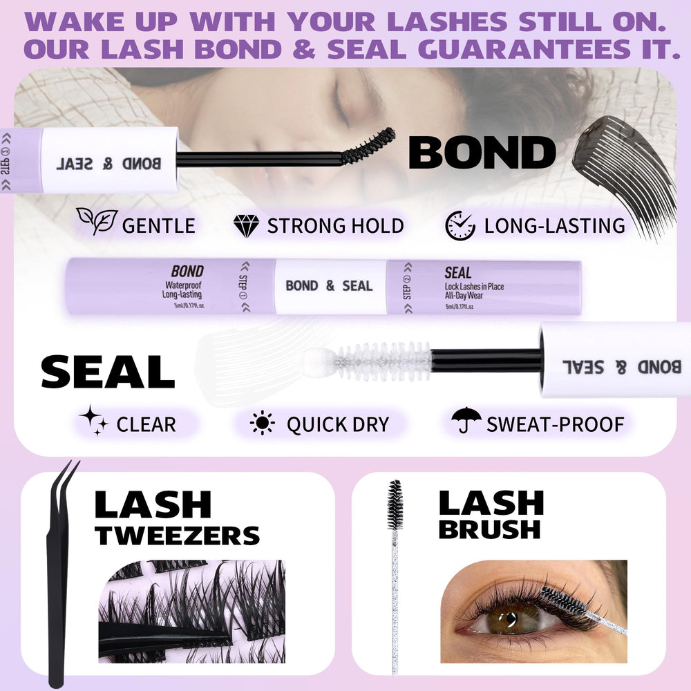 EYDEVRO at-home lash extension kit for salon-quality results