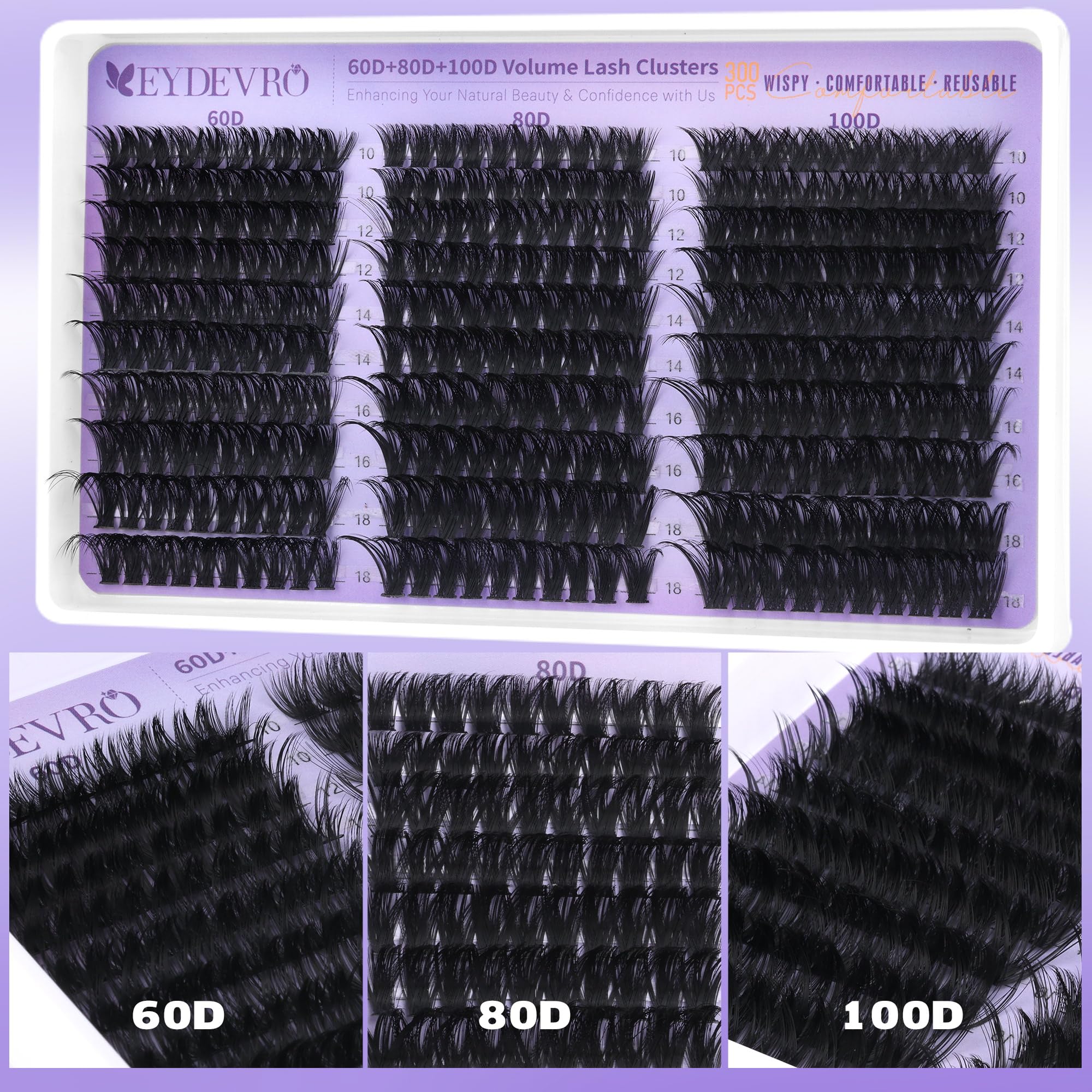 EYDEVRO crisscross fibers add depth and dimension.