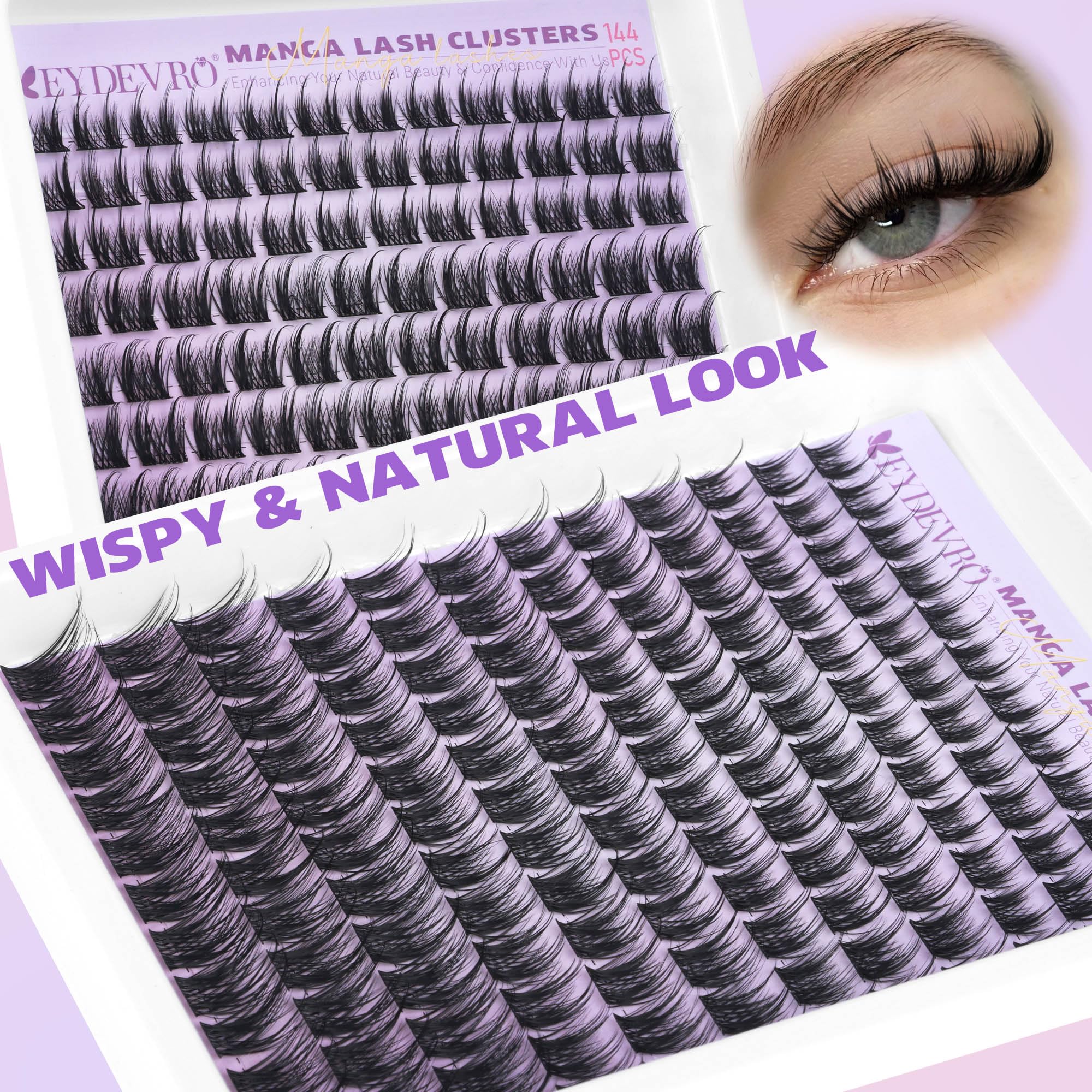 EYDEVRO DIY lash application guide for home use