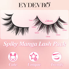 EYDEVRO doll eyelash design enhances eye shape for cosplay.