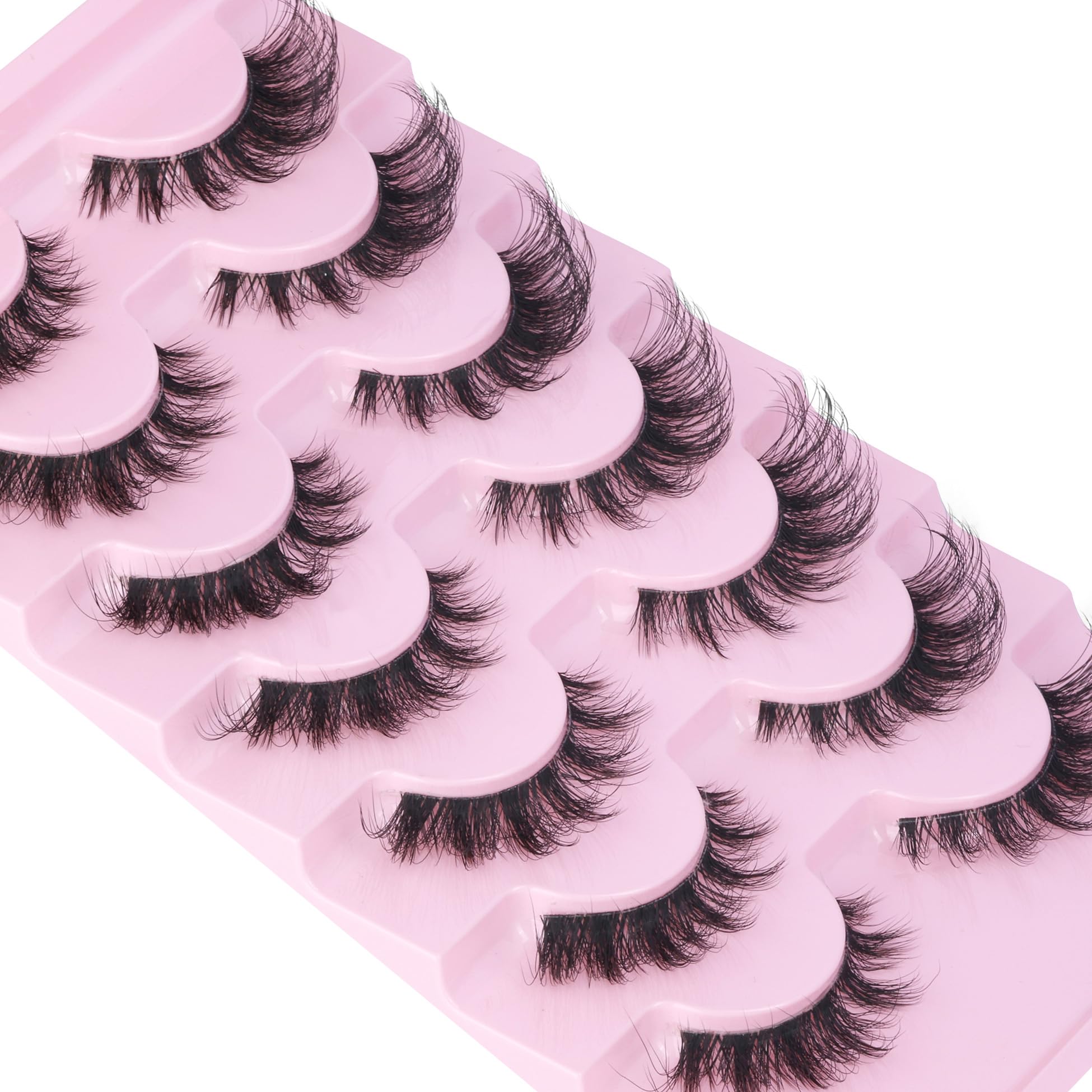 EYDEVRO fluffy faux mink lashes feel light and reusable