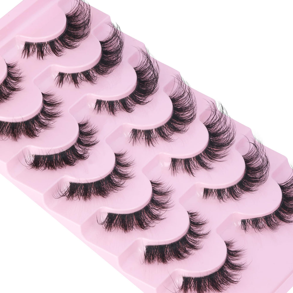 EYDEVRO fluffy faux mink lashes feel light and reusable