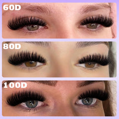 EYDEVRO lightweight synthetic lashes feel feather-light and comfortable.
