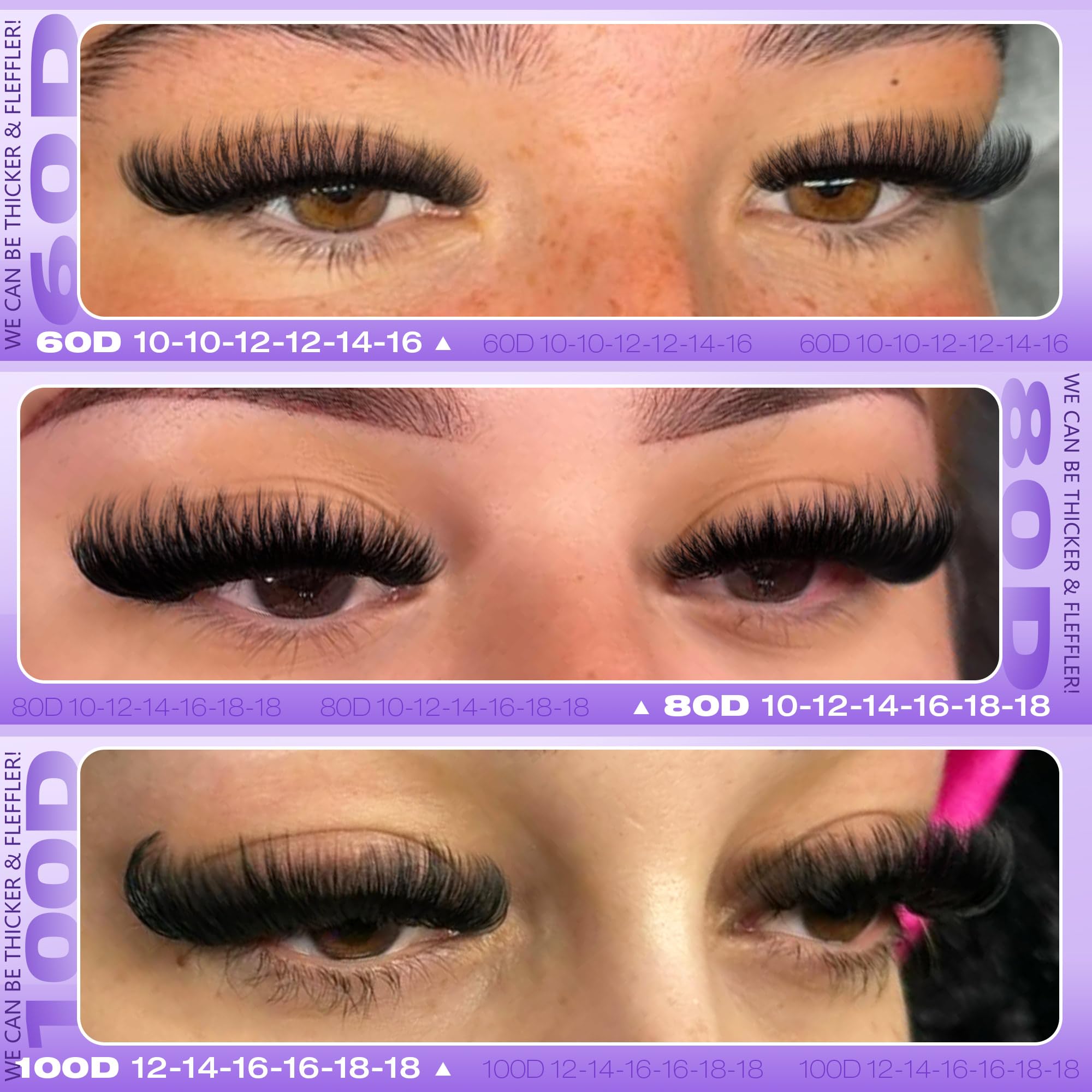 EYDEVRO lightweight volume lashes feel comfortable for all-day wear.
