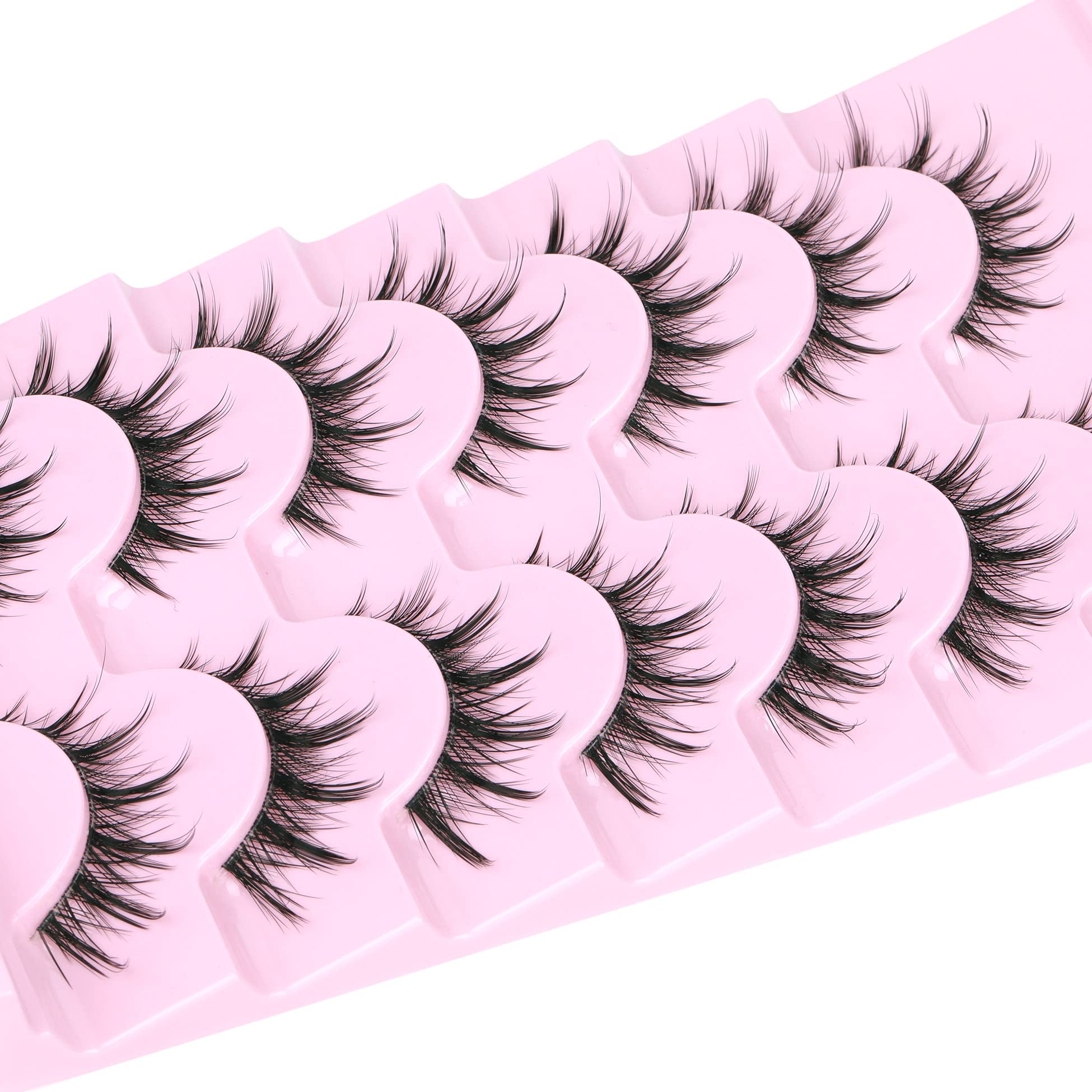 EYDEVRO Manga Lashes Asian Japanese Korean Style — dramatic enhancement suitable for anime looks.