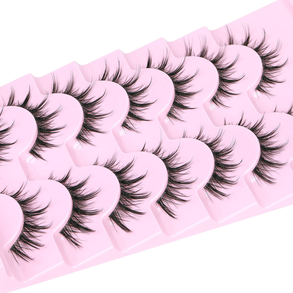 EYDEVRO Manga Lashes Asian Japanese Korean Style — dramatic enhancement suitable for anime looks.
