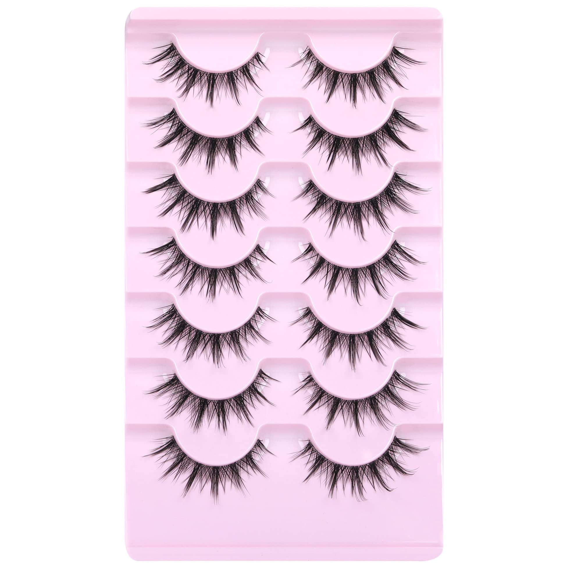 EYDEVRO Manga Lashes Easy Application Clear Band — simple to apply for beginners and pros.