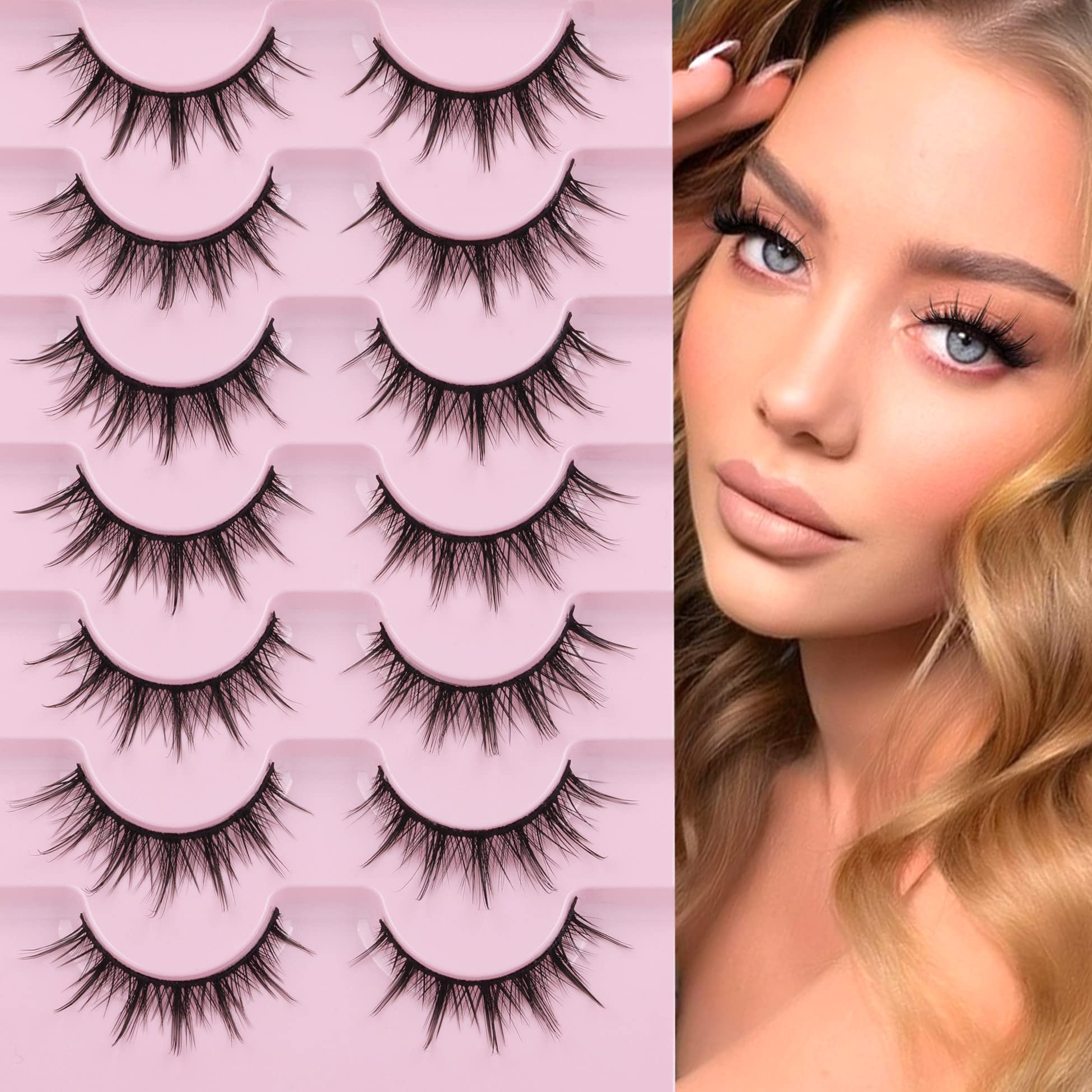 EYDEVRO Manga Lashes easy trim length to fit any eye size