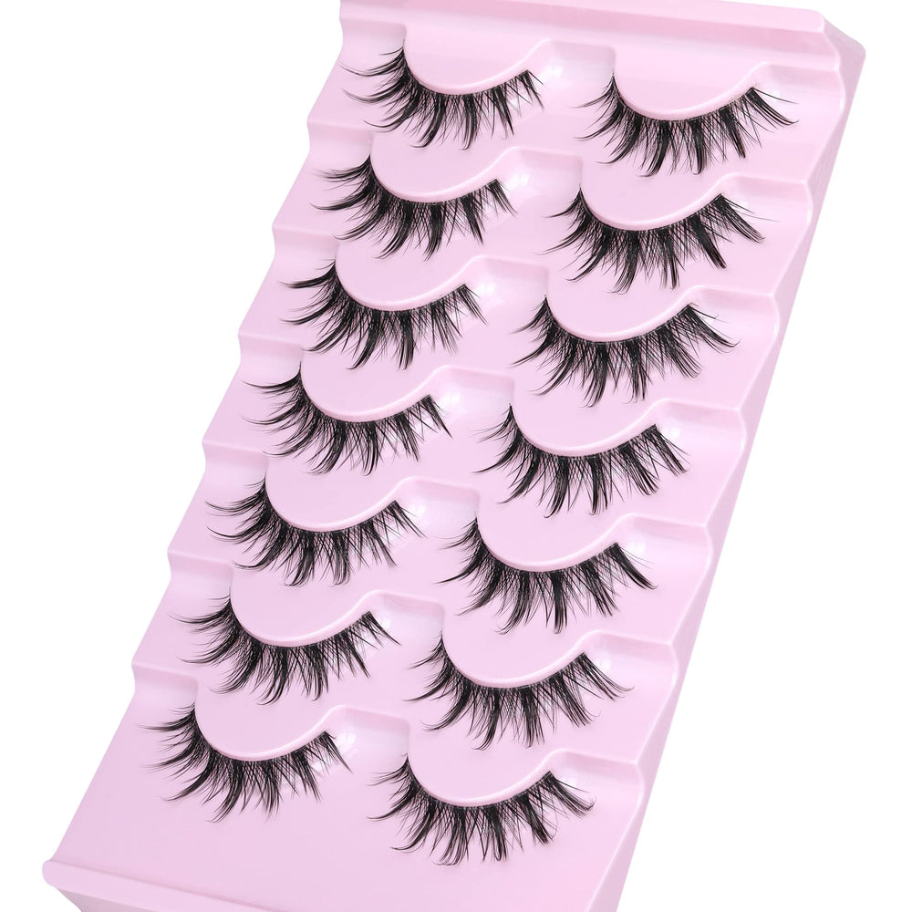 EYDEVRO Manga Lashes Manhua Clusters Pack — looks like natural individual clusters for subtle cosplay.