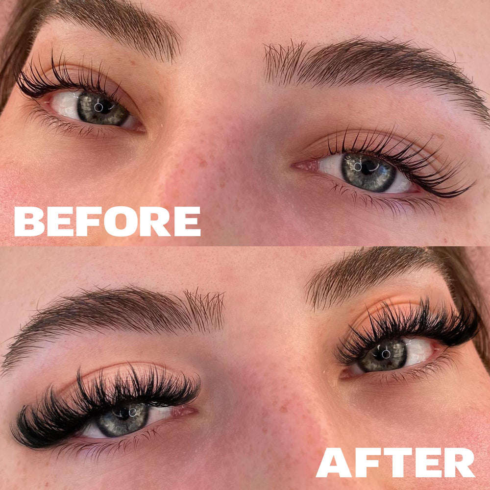 EYDEVRO natural wispy cat eye lashes lift and elongate softly.