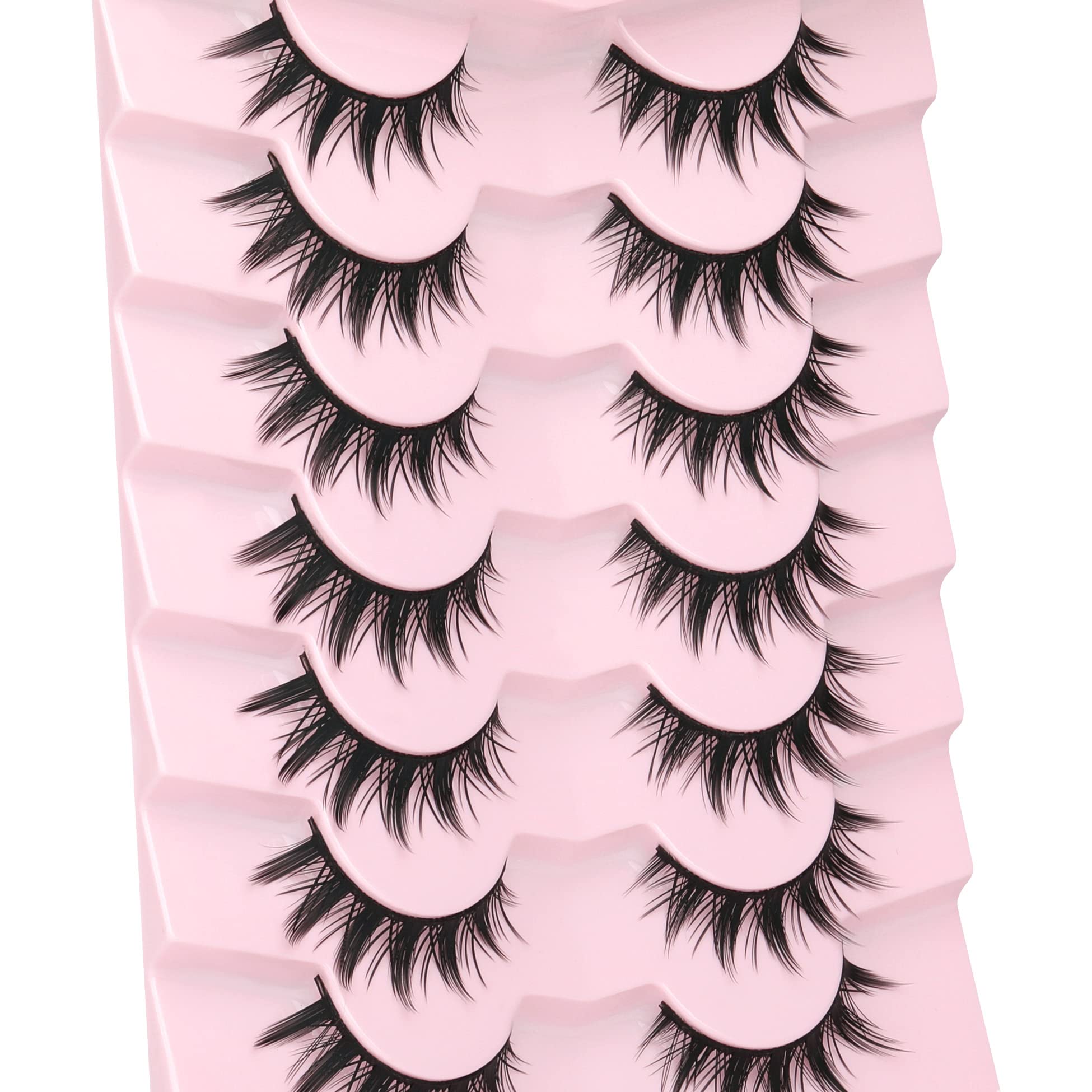 EYDEVRO reusable lashes keep curl after many wears.
