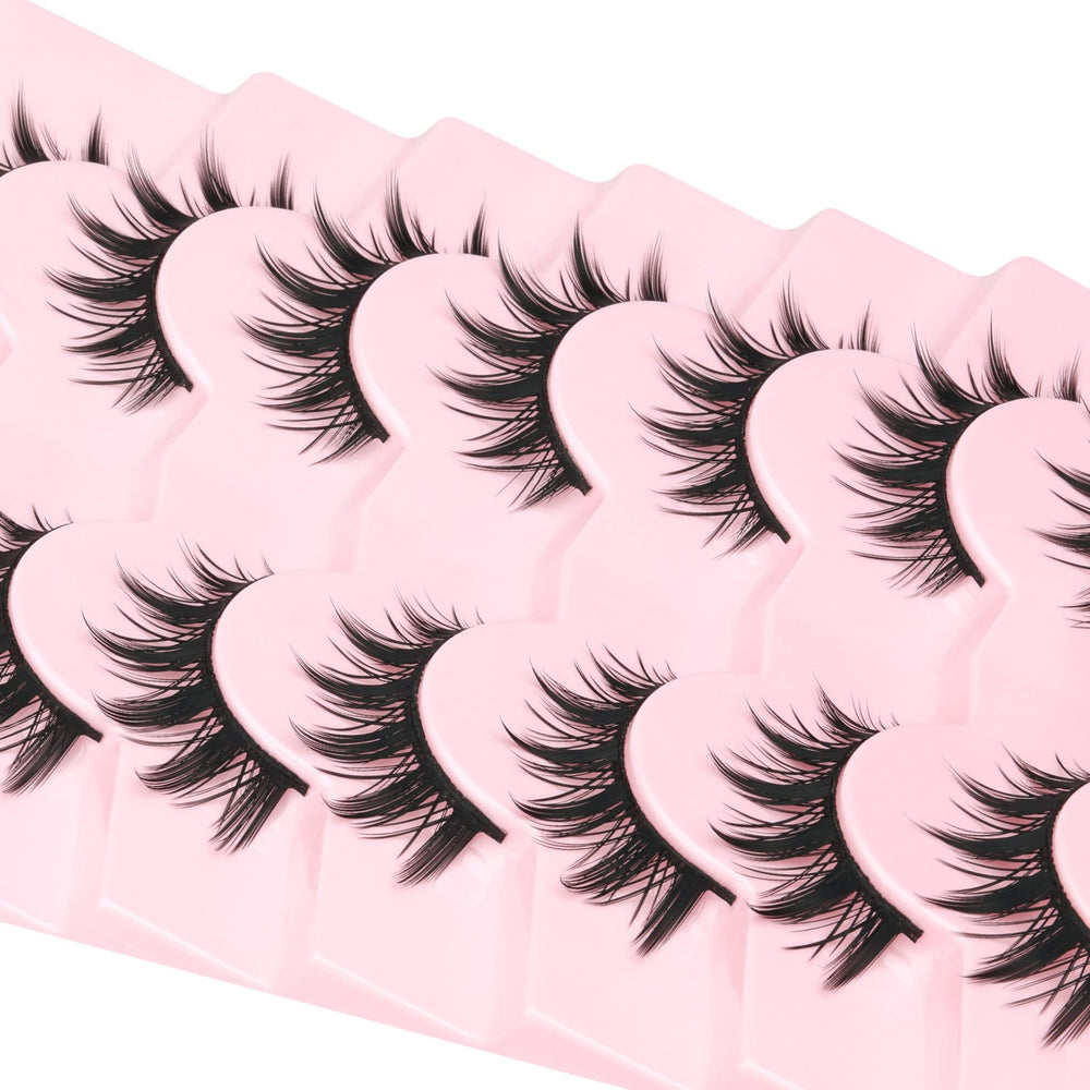 EYDEVRO seven-pair lash pack provides versatile styling options.