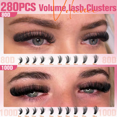 EYDEVRO waterproof lash bond and seal ensures long lasting, smudge free wear