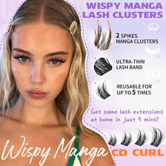 EYDEVRO wispy clusters inner corners 10mm for natural lift