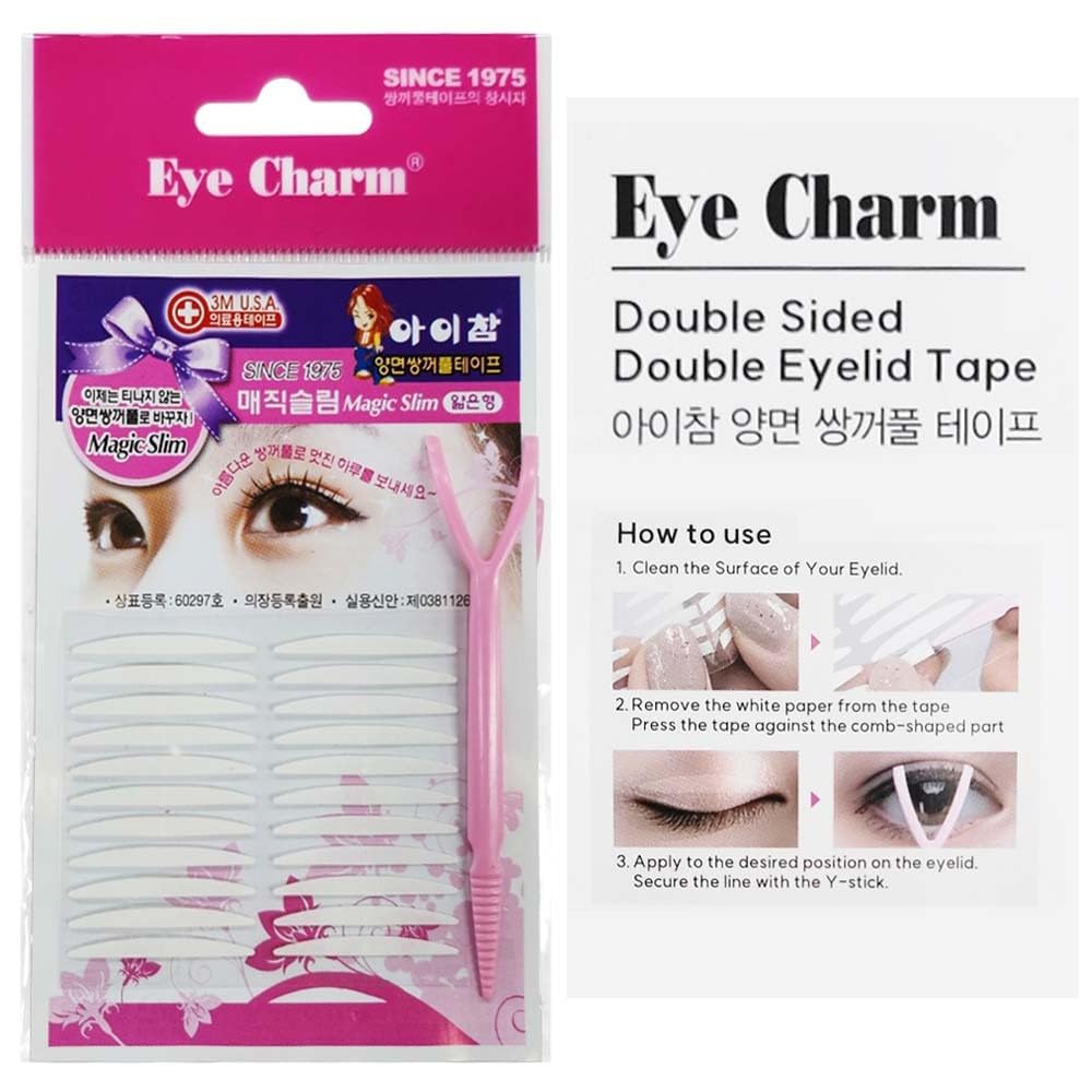 Eye Charm Magic Slim double eyelid tape pack for hooded eyes with instant lift