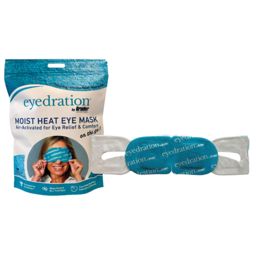 Eyedration mascarilla ocular caliente en empaque individual para relajación ocular
