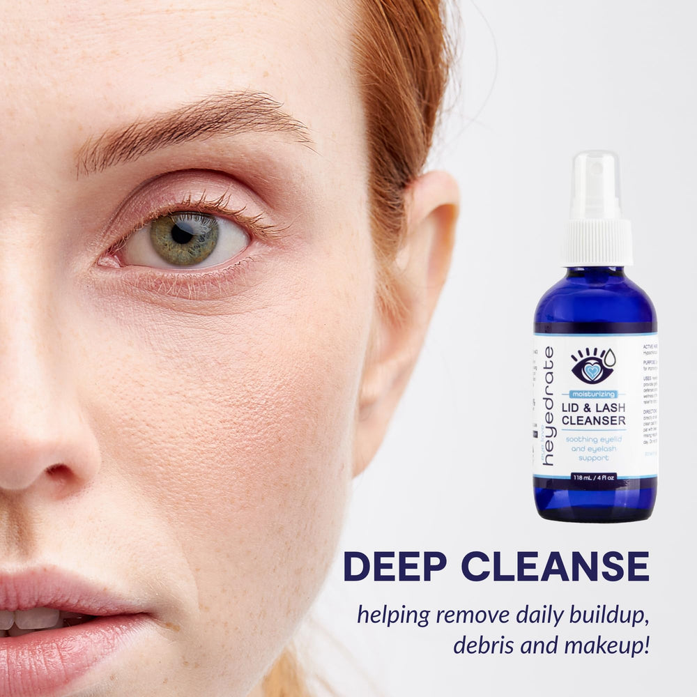 Eye Love fragrance-free, alcohol-free formula designed for sensitive eyes.