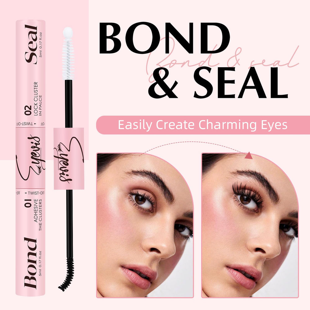 EYEVIS at-home lash extension set supports simple DIY application.