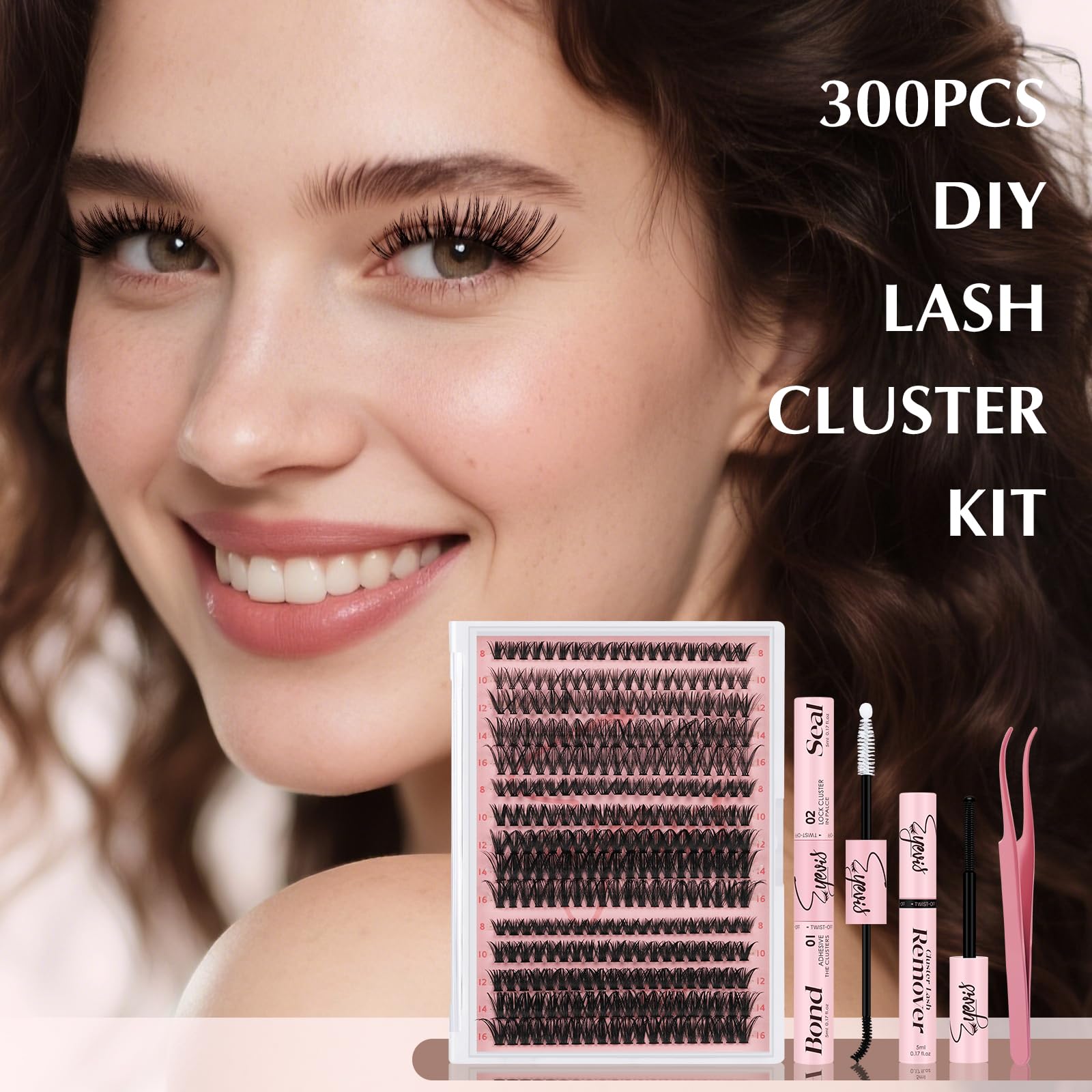EYEVIS Lifestyle flutter lashes image for natural-looking enhancement.
